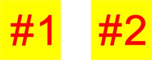 Fire Department Disconnect Numbers Set #1-2