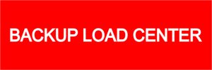 Backup Load Center