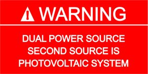 Dual Power Second Source is PV System