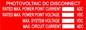 HI Dc Disconnect