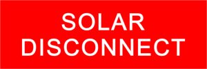 HI Solar Disconnect Values