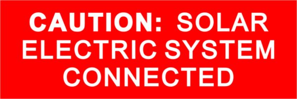 HI Solar Electric System Connected